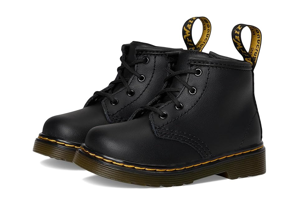 Dr. Martens Kid's Collection 1460 Infant Brooklee B Lace Up Fashion Boots (Toddler) Kids Shoes Black Softy : 4 UK (US 5 Toddler) M | Zappos