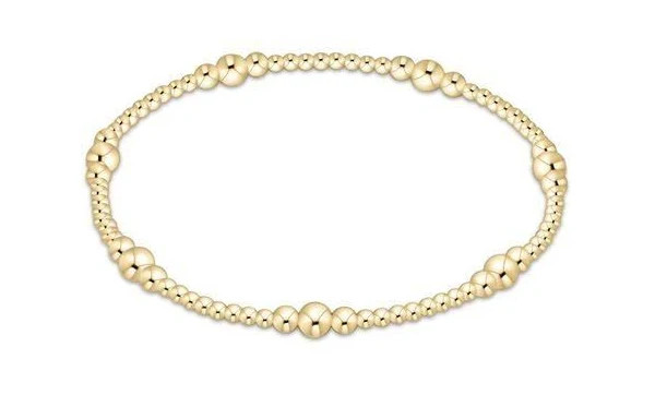 enewton Purpose Gold Bead Bracelet | Smith's of Dublin