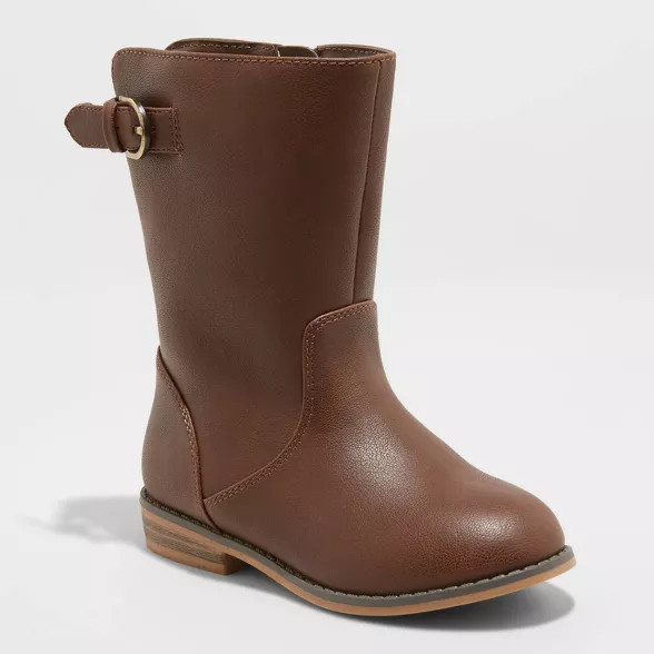 Toddler Girls' Gisselle Riding Boots - Cat & Jack™ | Target