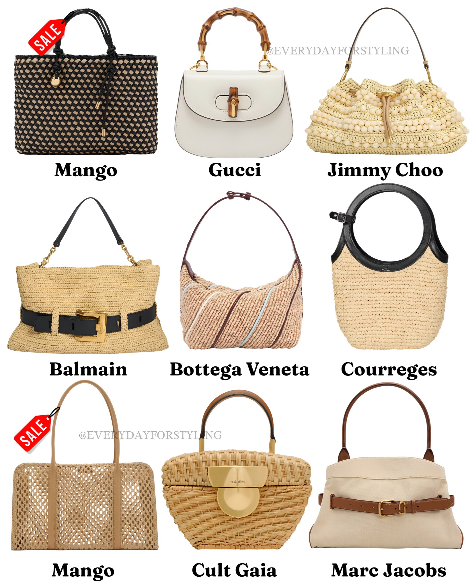 The only summer bags edit you need before you shop ☀️👜 

Summer bags, woven bags, straw bags, raffia bags, beach bags, designer summer bags, luxury handbags, tote bags, shoulder bags, vacation bags, resort style accessories, everyday handbags, chic handbags, neutral bags, trendy bags 2026, woven tote bag, raffia tote, summer accessories, handbag trends, designer bag edit

#SummerBags #WovenBags #RaffiaBag #ViralBags2026 #BagsTrends2026

#LTKTravel #LTKSeasonal #LTKootd