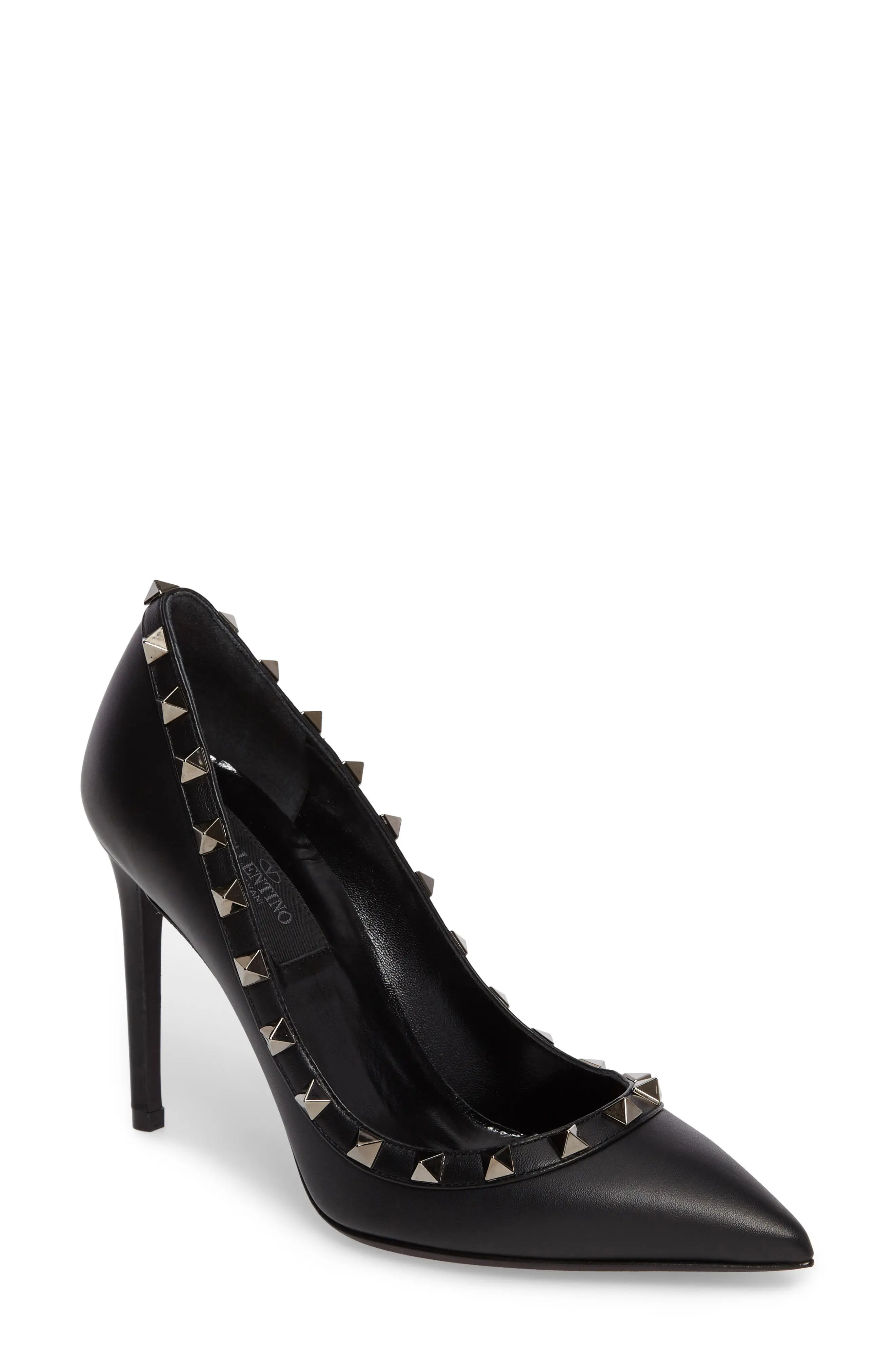 Rockstud Pointy Toe Pump | Nordstrom