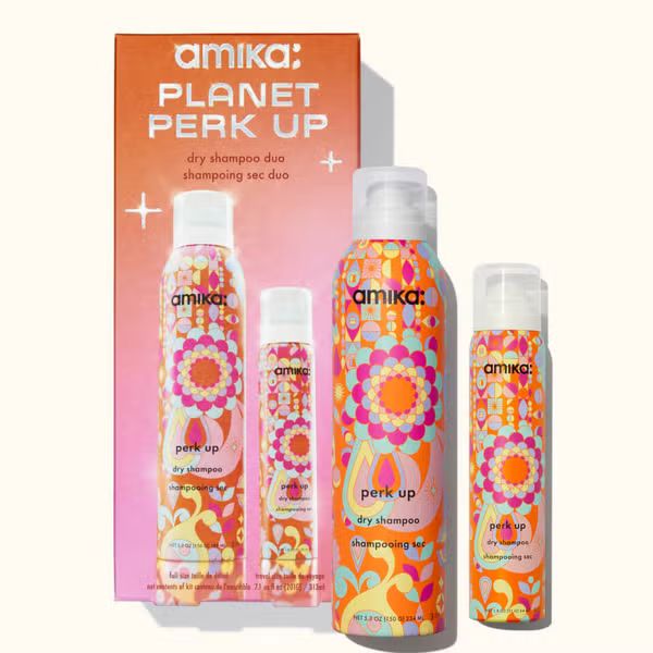 planet perk up dry shampoo duo (26% savings) | Amika UK