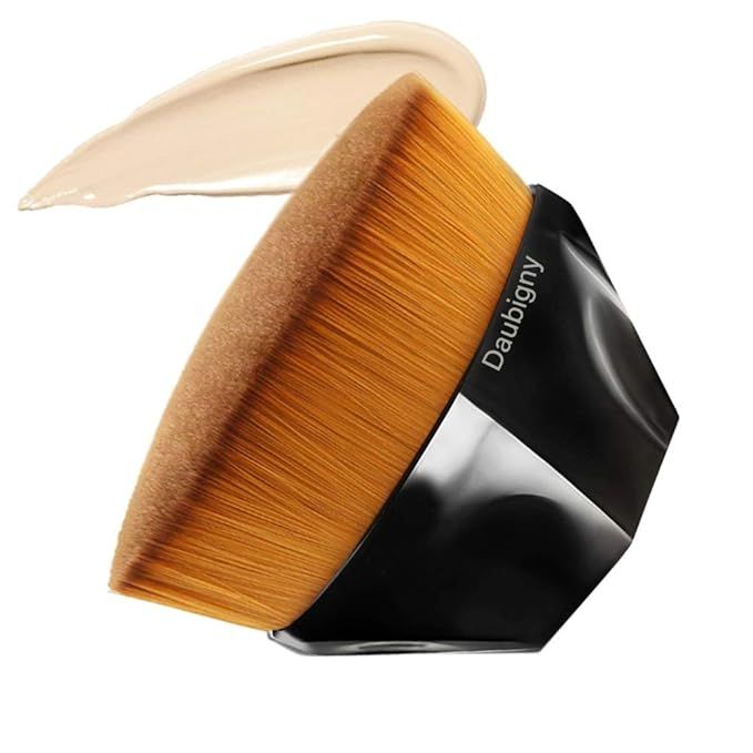Foundation Makeup Brush Flat Top Kabuki Hexagon Face Blush Liquid Powder Foundation Brush for Ble... | Amazon (US)