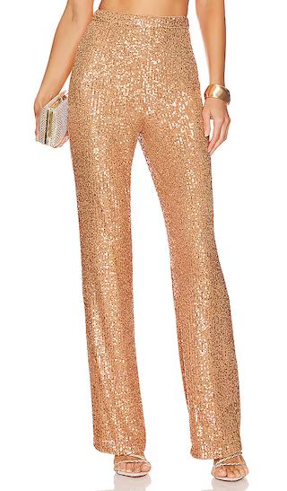 Calvin Pant in Gold | Revolve Clothing (Global)