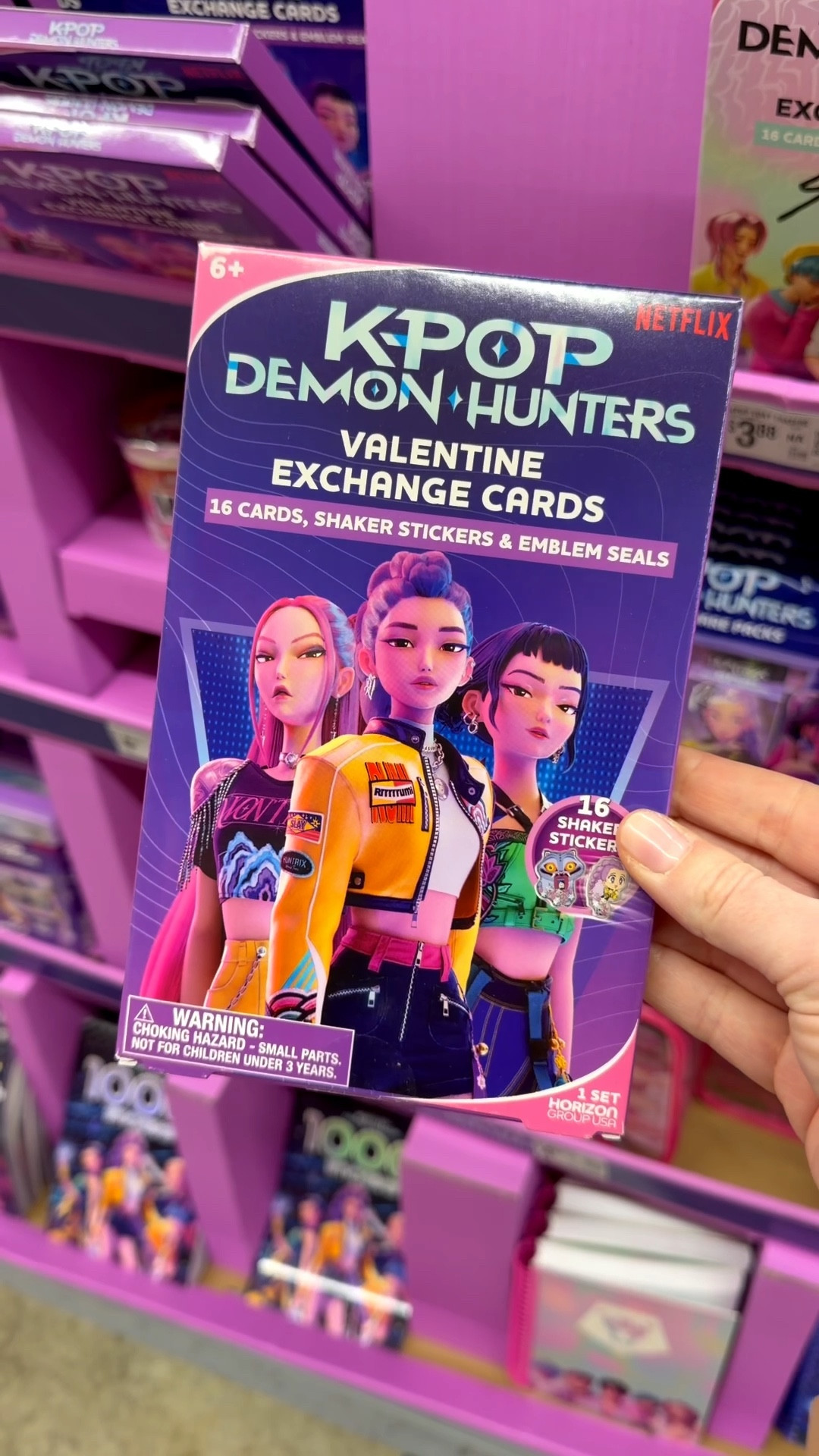 K Pop Demon Hunters Valentines and Stationary at Walmart! 💜

#LTKValentine #LTKKids #LTKmomlife