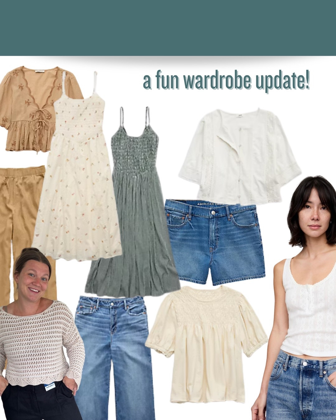 It was time for a wardrobe refresh!