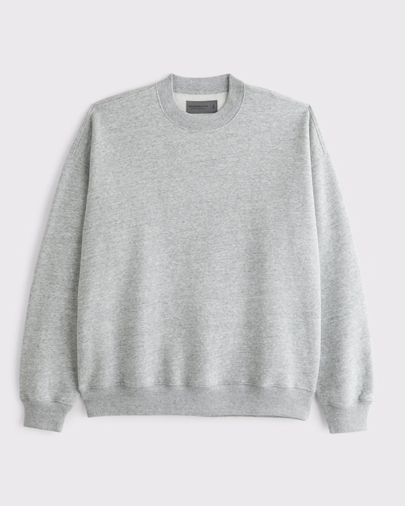 Men's Essential Crew Sweatshirt | Men's Tops | Abercrombie.com | Abercrombie & Fitch (US)