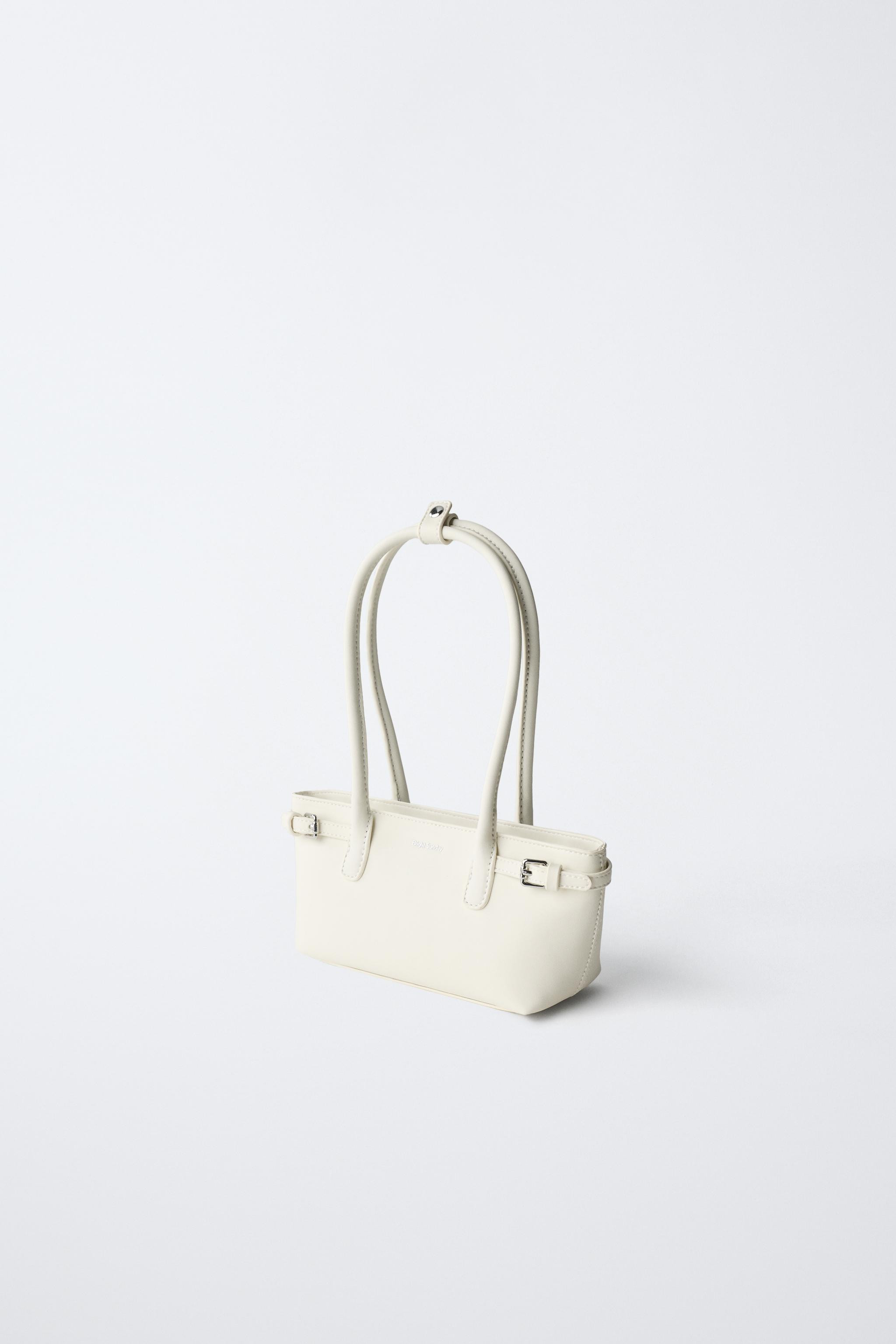 BUCKLE DETAIL SHOULDER BAG | Zara UK