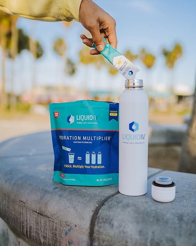 Liquid I.V. Hydration Multiplier - Passion Fruit - Hydration Powder Packets | Electrolyte Drink Mix  | Amazon (US)