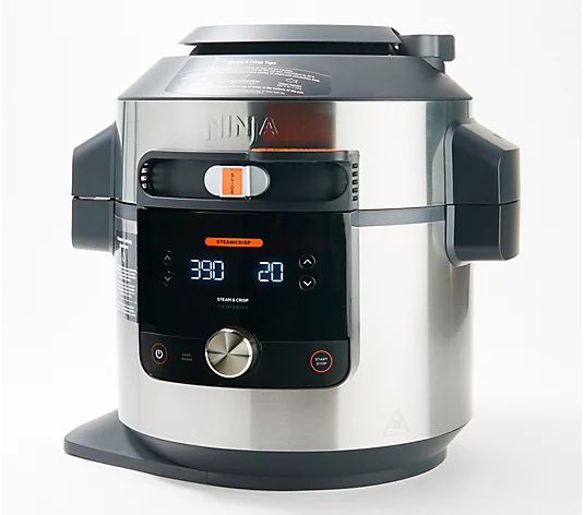 Ninja Foodi SmartLid 16-in-1 8-qt Pressure Cooker Air Fryer w/Pan | QVC