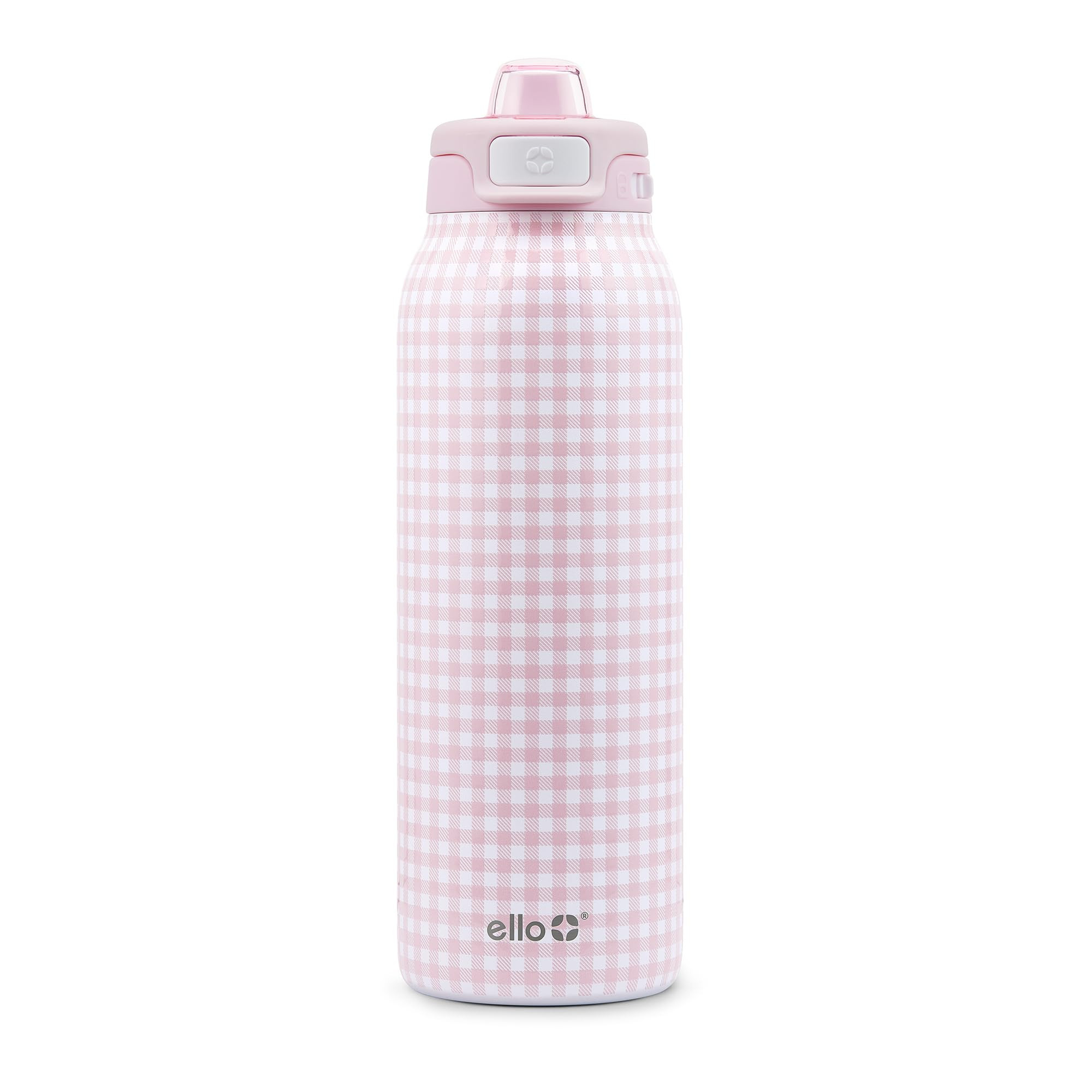Ello Pop & Fill Stainless Steel Water Bottle with Quick Fill Technology, Double Walled Vacuum Ins... | Amazon (US)