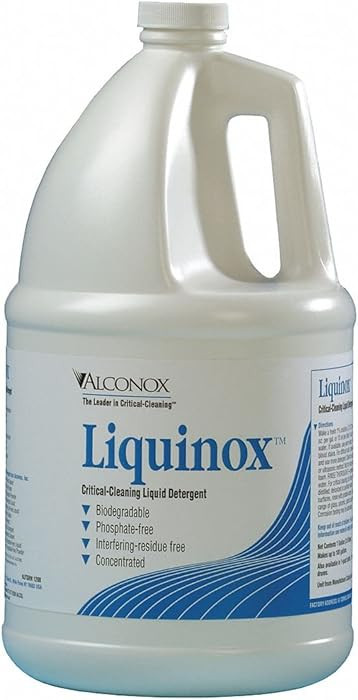 Alconox 1201 Liquinox Anionic Critical Cleaning Liquid Detergent, 8.5pH, 1:100 Dilution Ratio, 1 ... | Amazon (US)