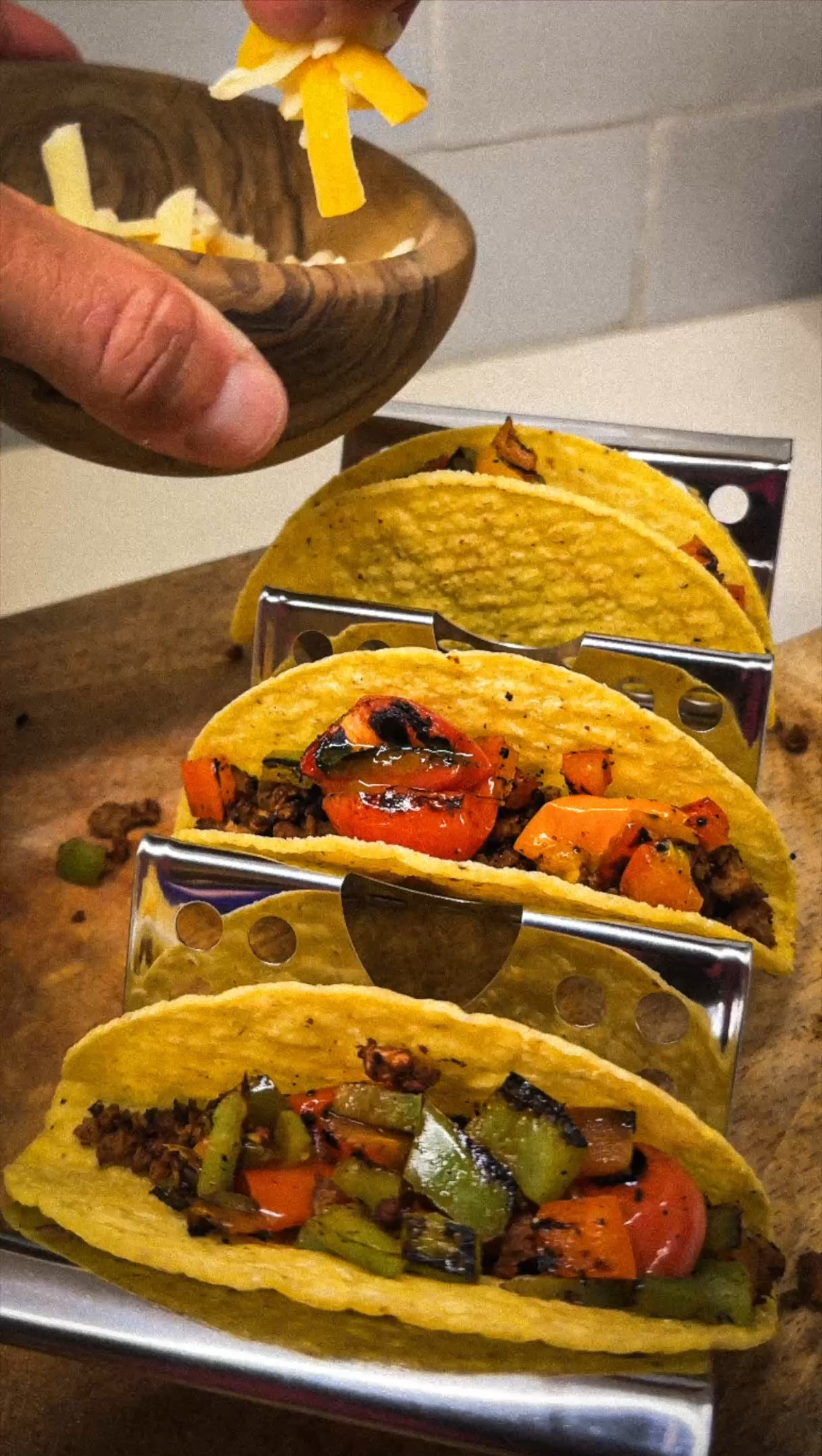 Taco dinners at home made easy and efficient! No mess, fast clean-up and ohhh why didn’t I purchase these sooner?! I’m loving these taco stands (and more) perfect for entertaining or dining solo at home. A great find for making our taco nights a blast!! 🌮 

#LTKVideo #LTKHome #LTKFindsUnder50