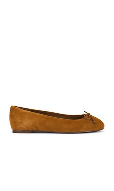 Madewell Hester Flat in Sand Dune Suede from Revolve.com | Revolve Clothing (Global)