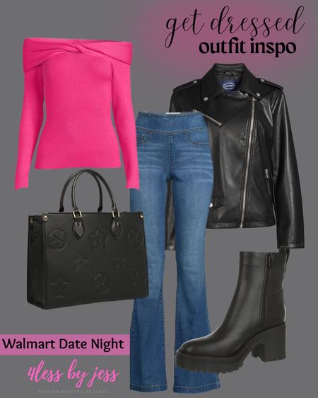 Pink date night outfit idea from Walmart 

#LTKsalealert #LTKunder50 #LTKstyletip