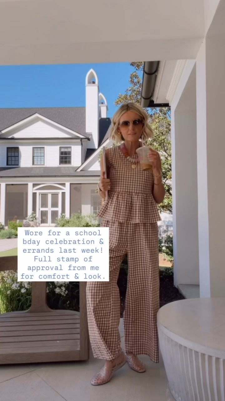 The cutest gingham set 😍👏🏼 cannot get over the price! Wearing M.

Loverly Grey, Amazon find, Amazon fashion, gingham matching set, spring fashion, spring outfit ideas

#LTKootd #LTKSeasonal