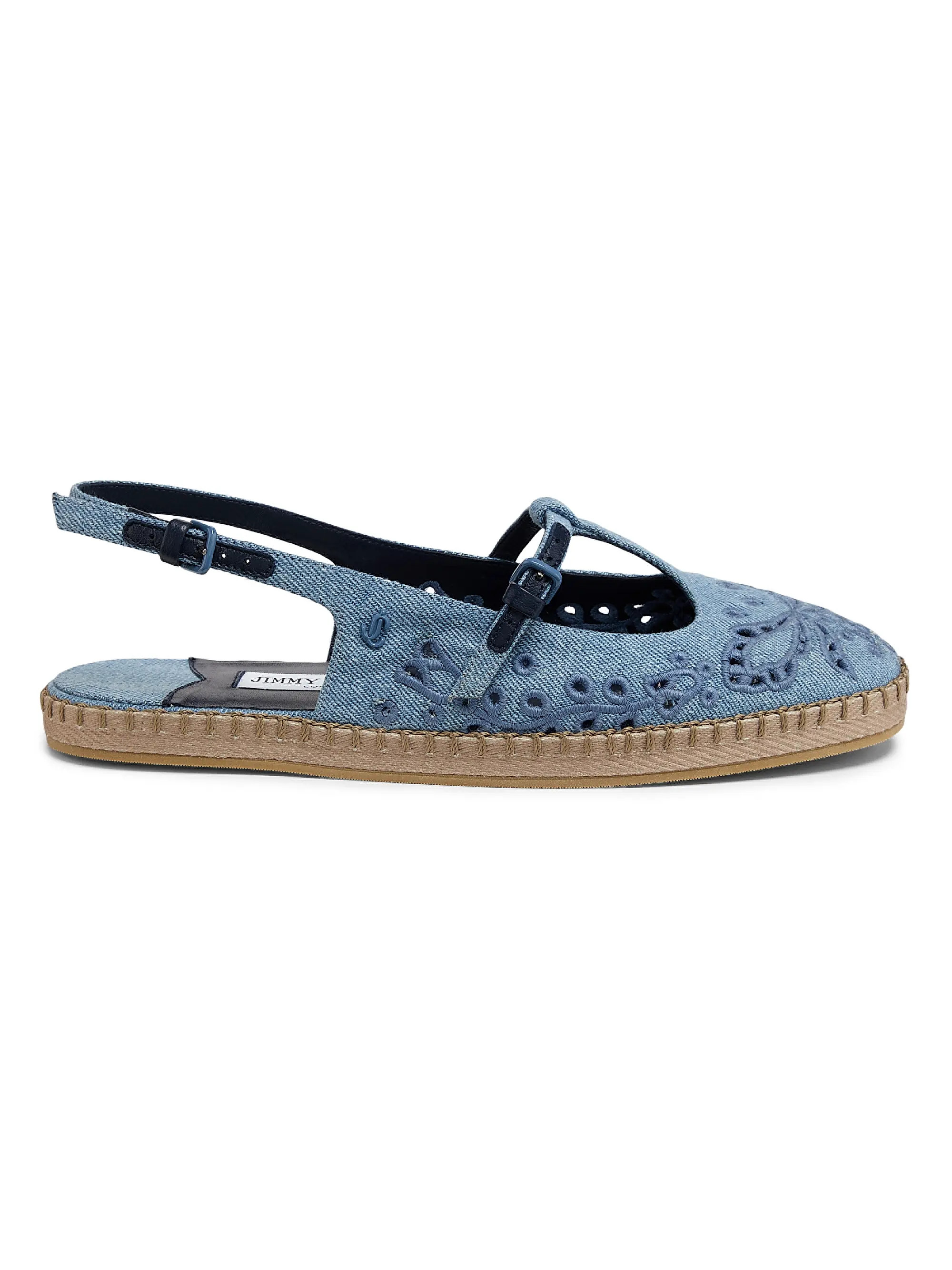 Amiee Denim Slingback Espadrille Flats | Saks Fifth Avenue