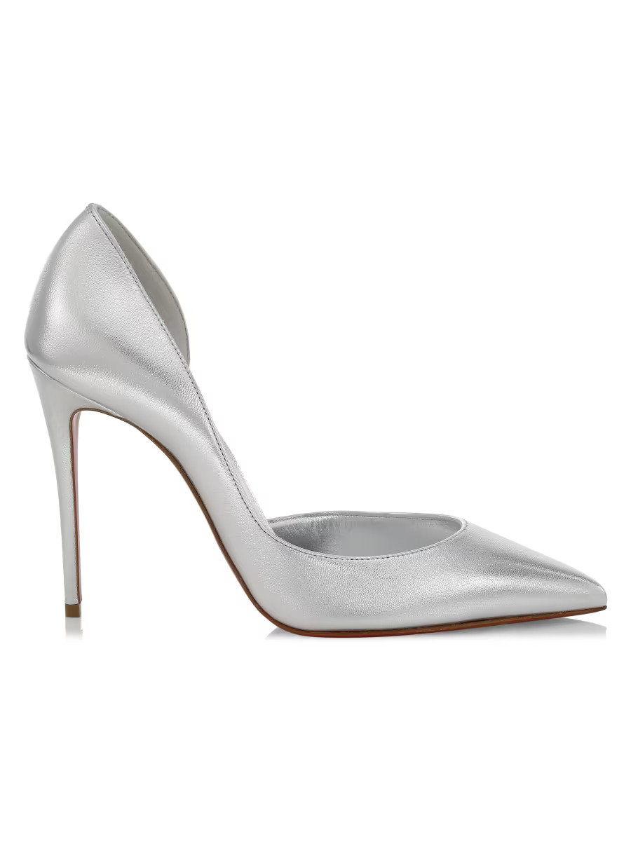 Iriza 100 Metallic Leather Pumps | Saks Fifth Avenue
