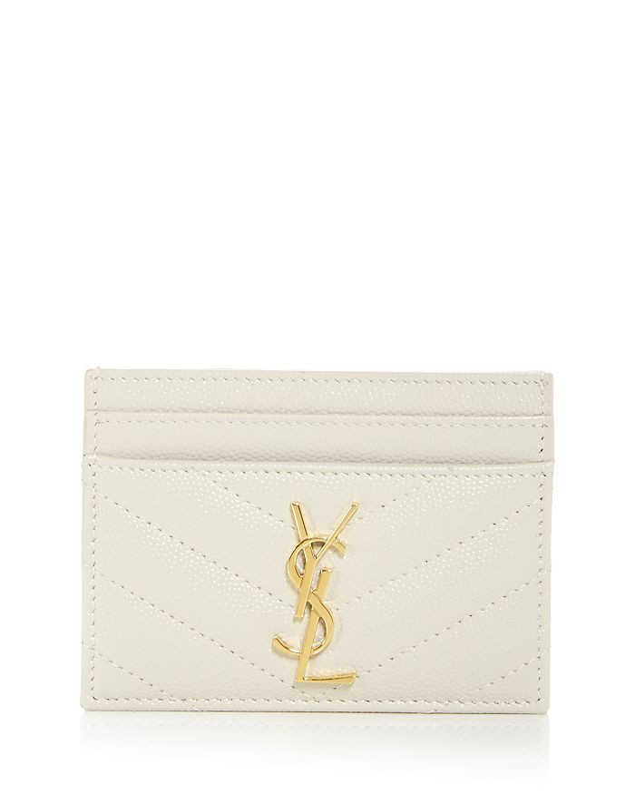 Monogram Quilted Leather Card Case | Bloomingdale's (US)