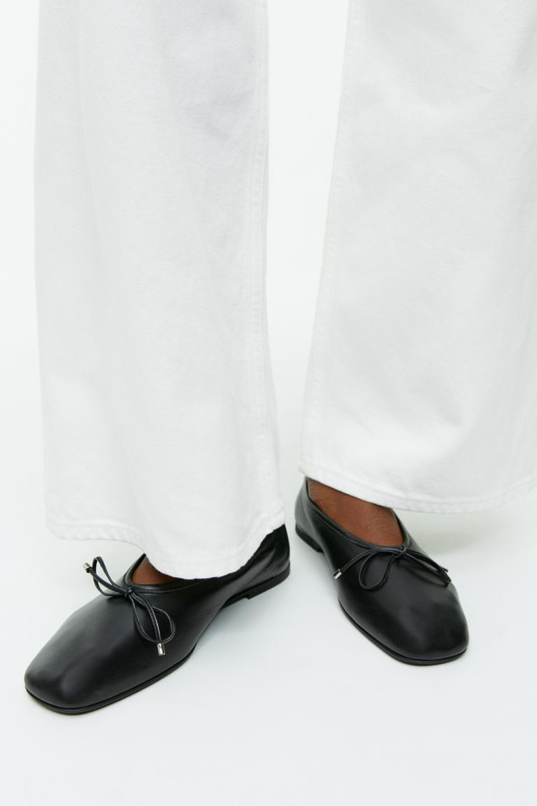 Leather Ballerinas | H&M (UK, MY, IN, SG, PH, TW, HK)
