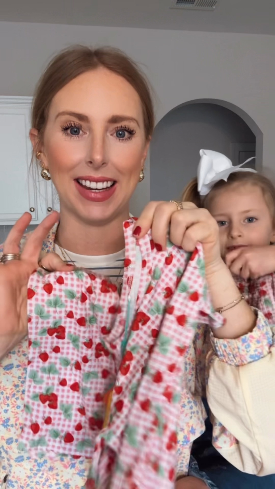 Our new @Posh Peanut pajamas arrived! Such a fun print for spring 🍓❤️ They’re so incredibly soft and comfortable! Linking these + more favorite prints and styles  

#LTKootd #LTKmomlife #LTKKids