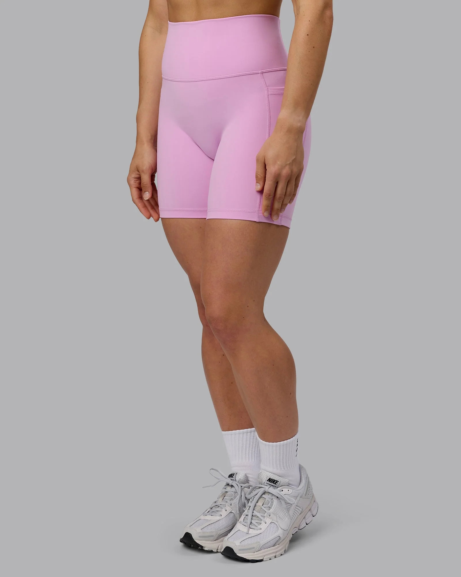 Fusion Ultra High-Rise 6" Short Pockets - Pastel Orchid | LSKD