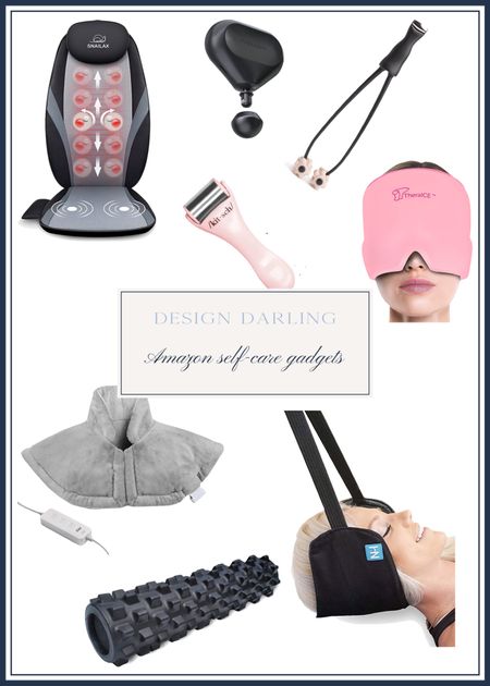 Amazon self-care gadgets for massage — ice roller, rumble roller, heating cape, etc.!

#LTKunder100 #LTKunder50 #LTKFind