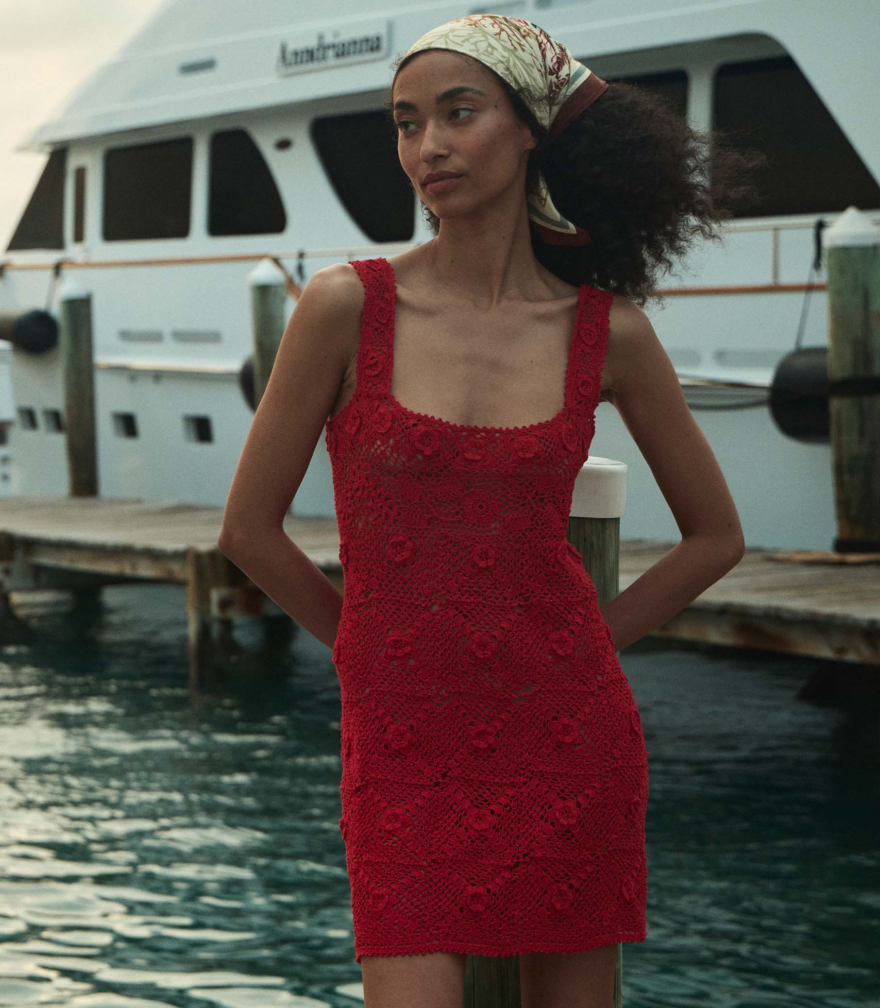 Eloise Dress - Ruby | DÔEN | DOEN