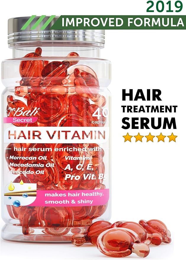 Hair Treatment Serum by Bali Secret - 2019 Improved Formula - No Need to Rinse - with Argan Macad... | Amazon (US)