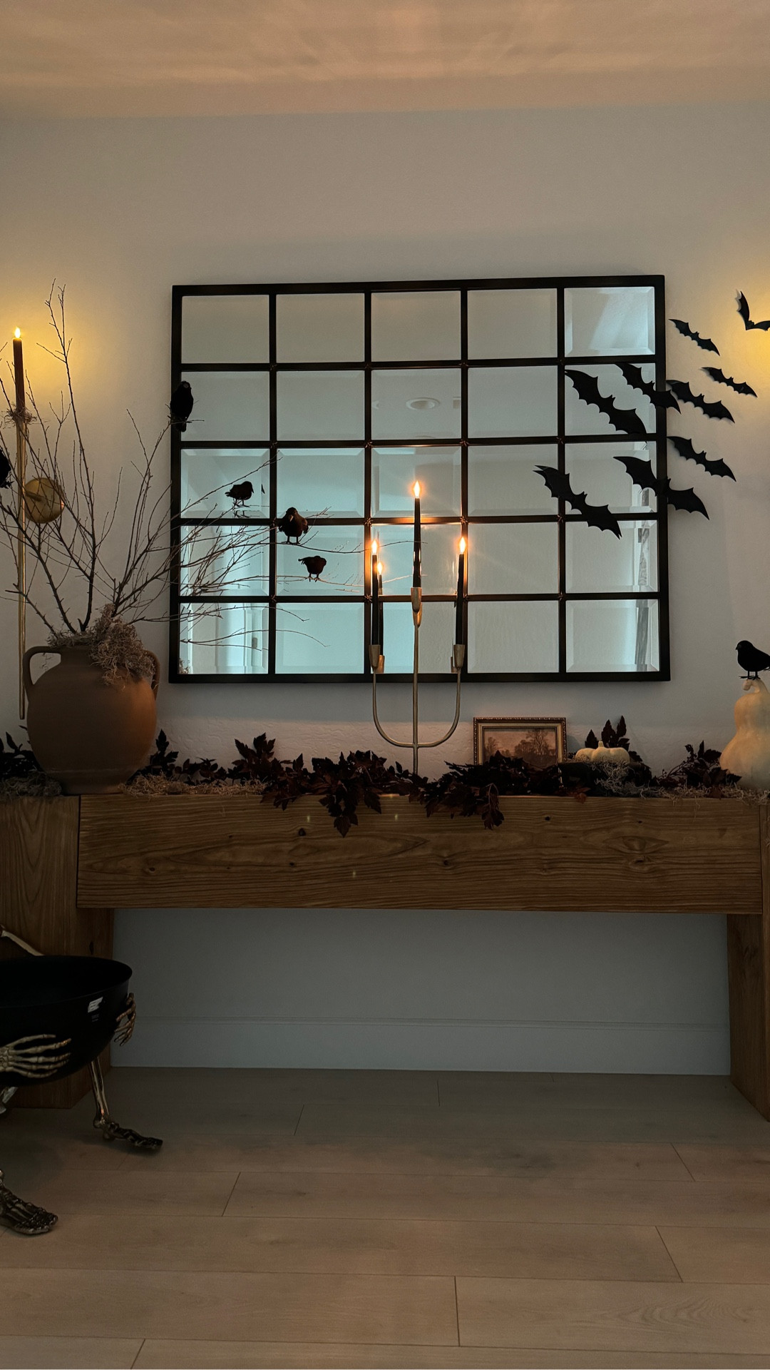 Come in… if you dare 🕷️🕯️ 

#HalloweenVibes #HomeDecor #halloweendecor #halloween 

#LTKFallSale #LTKSeasonal