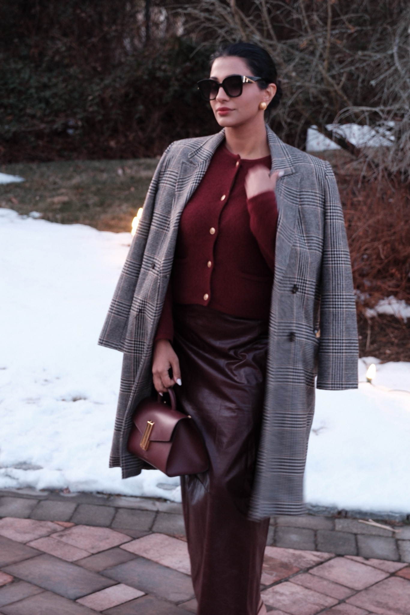 Work look inspiration. Lately burgundy has been my new black 😍 #workoutfit #burgandy #cashmere

#LTKStyleTip #LTKSeasonal
