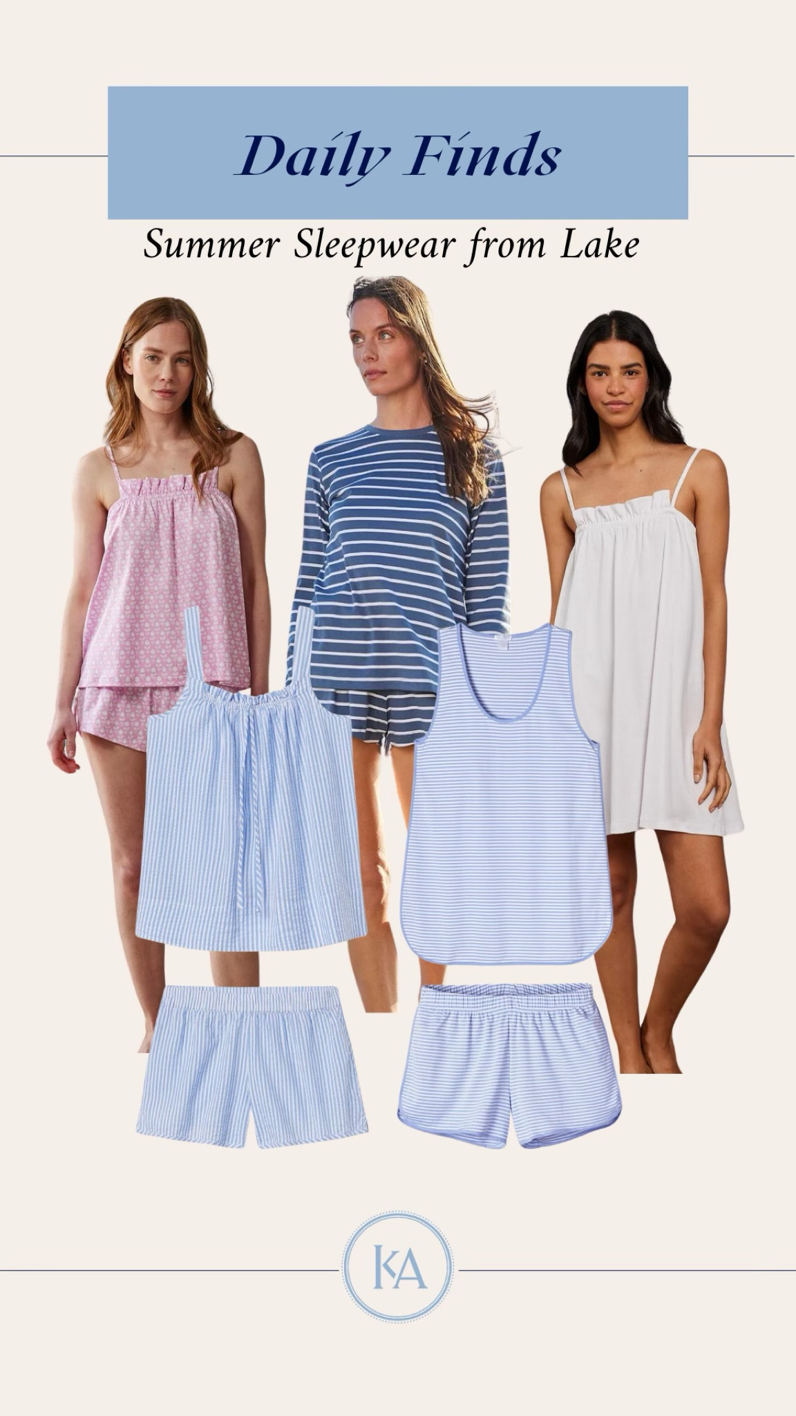 Summer pajamas from Lake - one of my favorite brands for sleepwear!


#LTKSeasonal #LTKFamily #LTKStyleTip