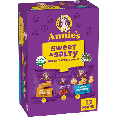 Annie's Snack Variety Pack - 10.8oz/12ct | Target