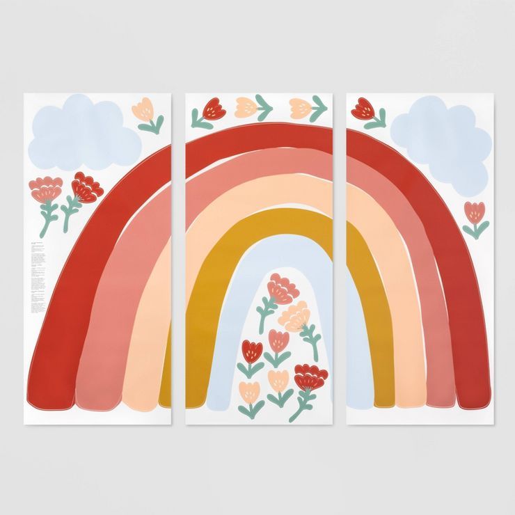 Oversized Rainbow Wall Decal - Pillowfort™ | Target