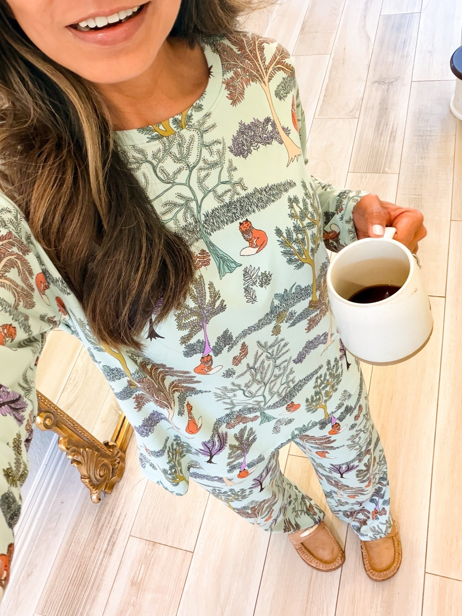 Can’t stop won’t stop with Walmart pajamas. Wearing XS tts; shoes tts-Walmart too.
Fall outfits