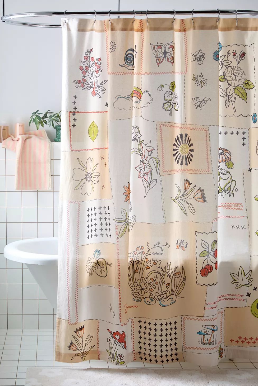 Maisie Garden Shower Curtain | Urban Outfitters (US and RoW)