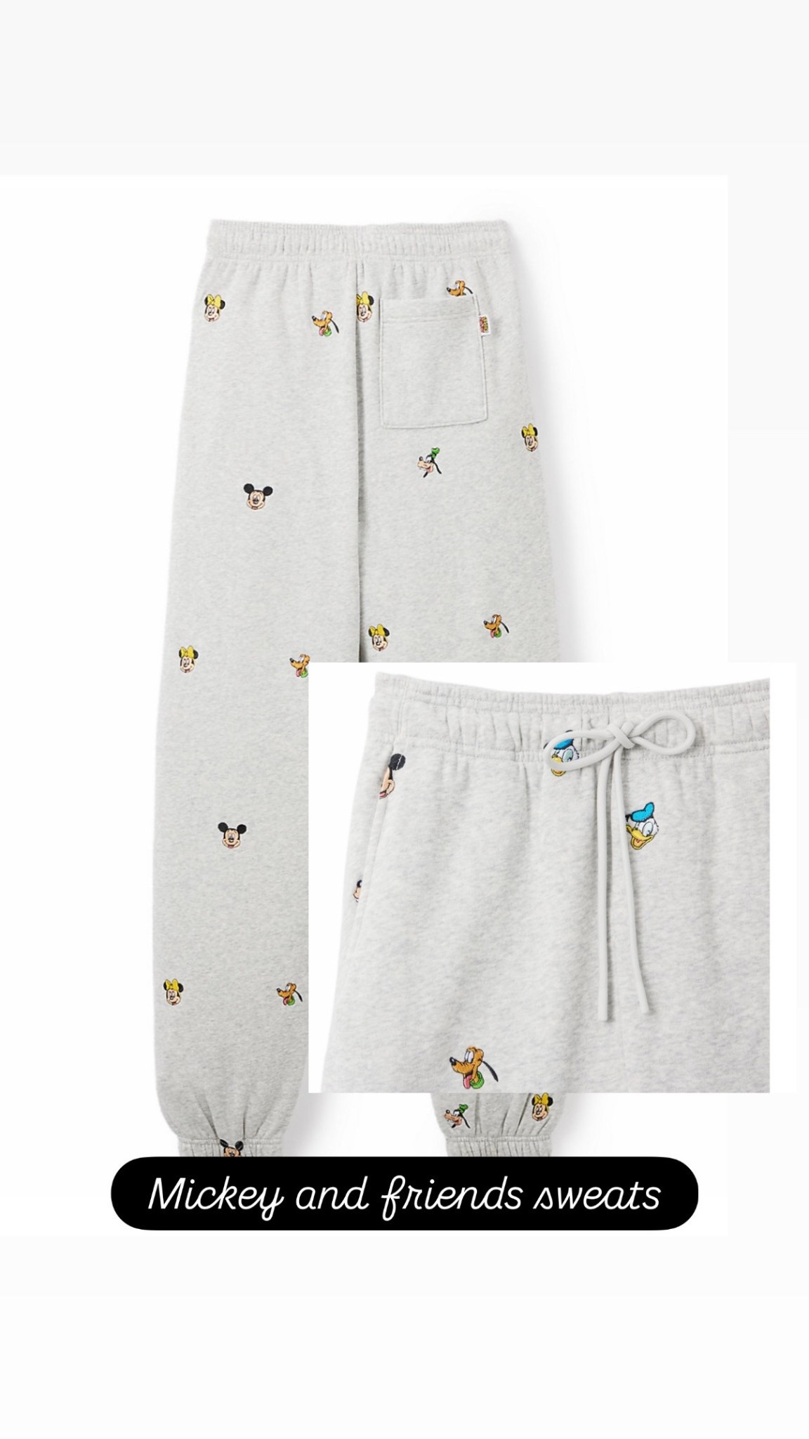 Mickey and friends sweats. So cute  

#LTKootd #LTKstorytime #LTKgrwm