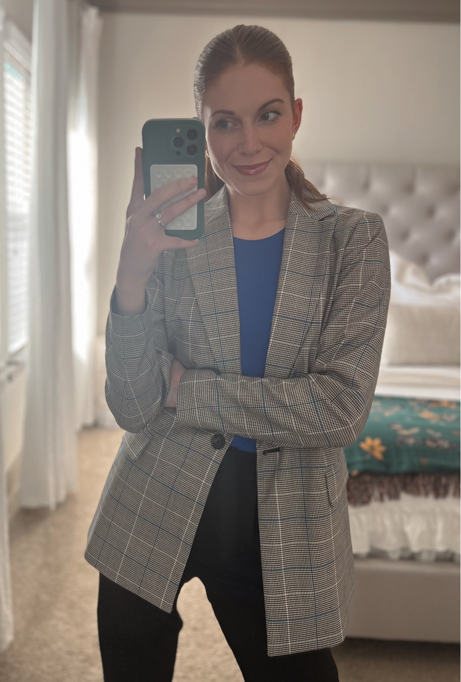 love this bodysuit and blazer combo😍💙

#LTKstyletip #LTKworkwear #LTKfindsunder50