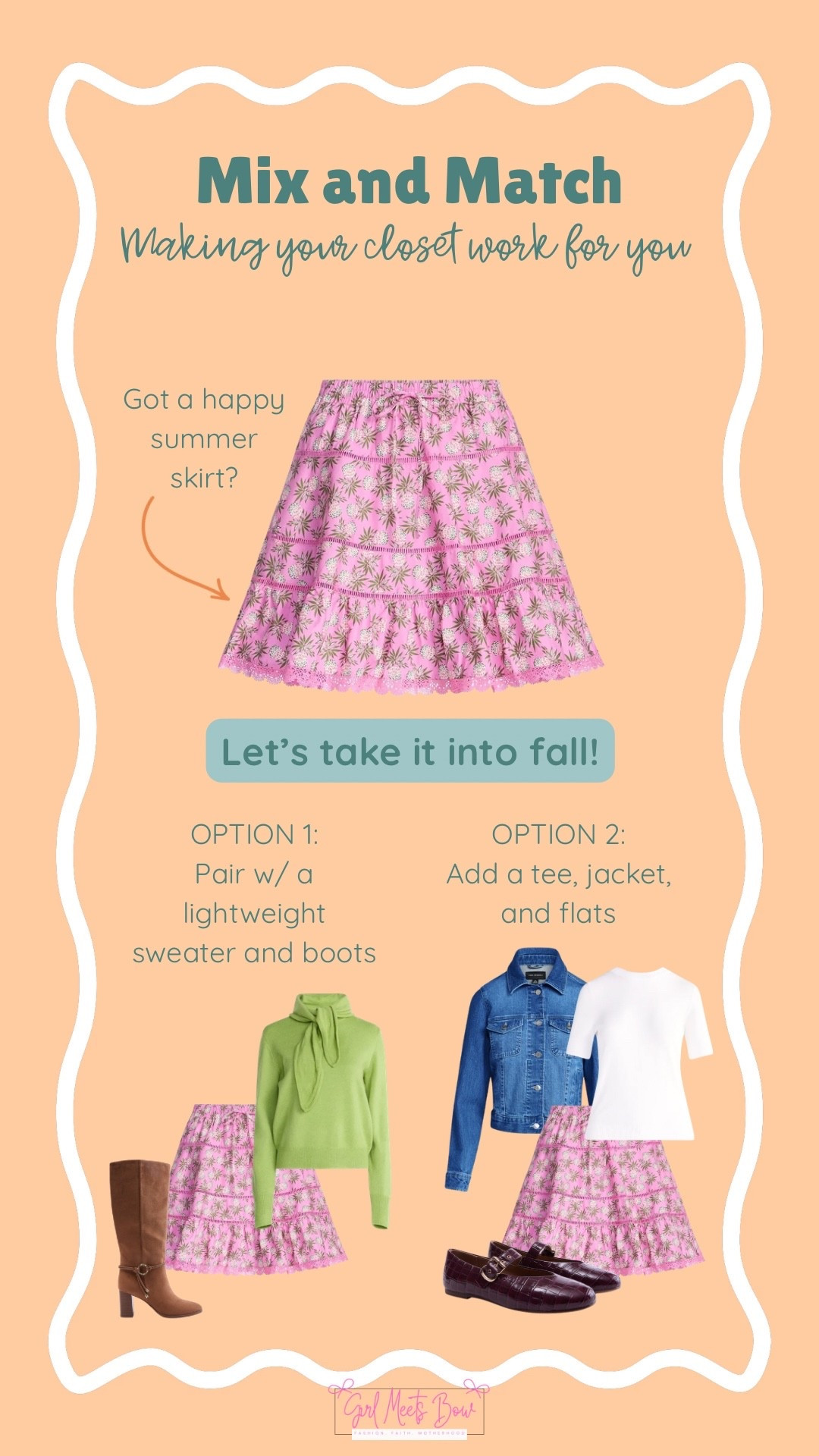 Taking a summer skirt into fall with @Walmart !

#LTKootd #LTKSeasonal #LTKgrwm