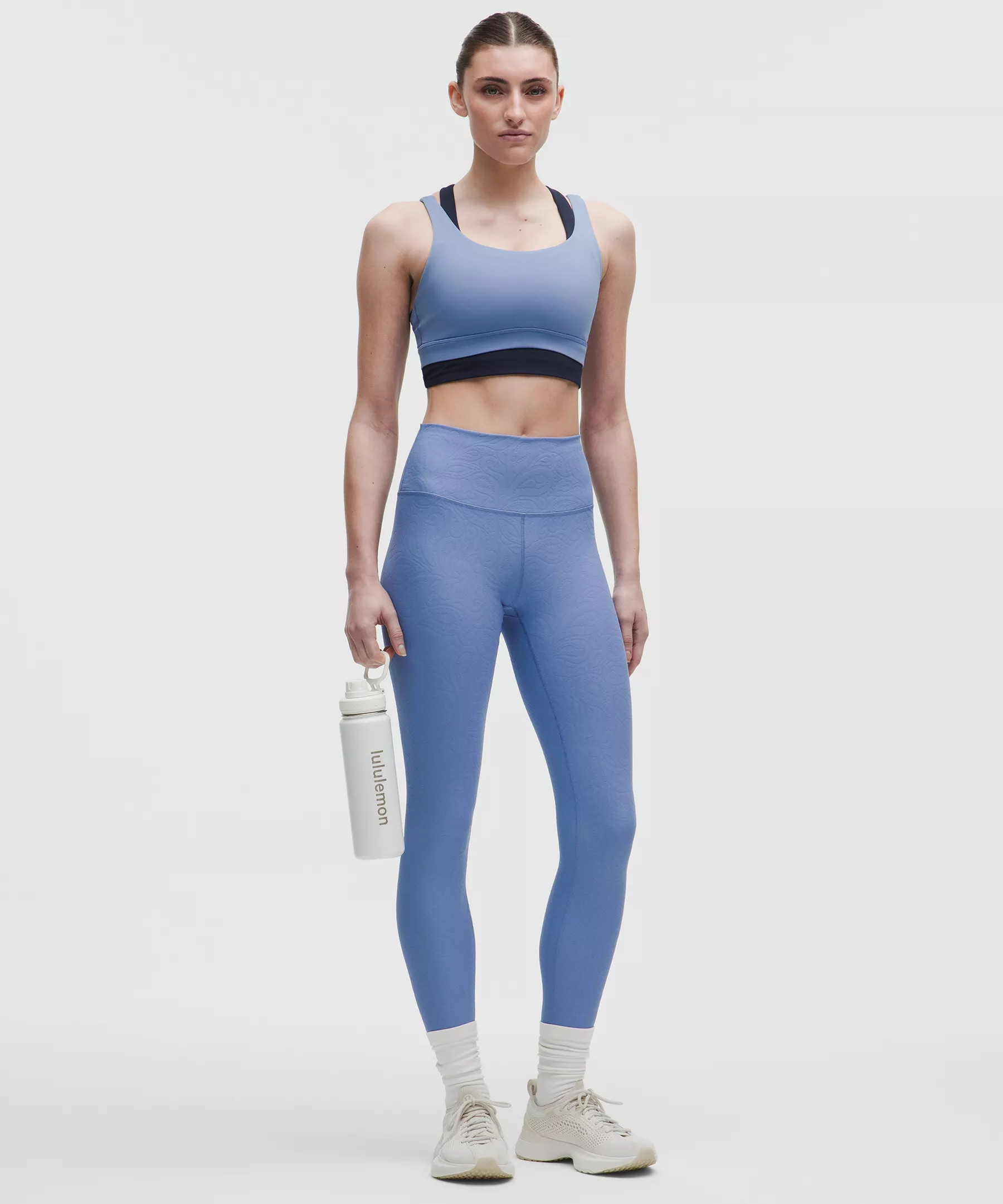 3D Jacquard Paisley Train High-Rise Tight 25" | Lululemon (US)