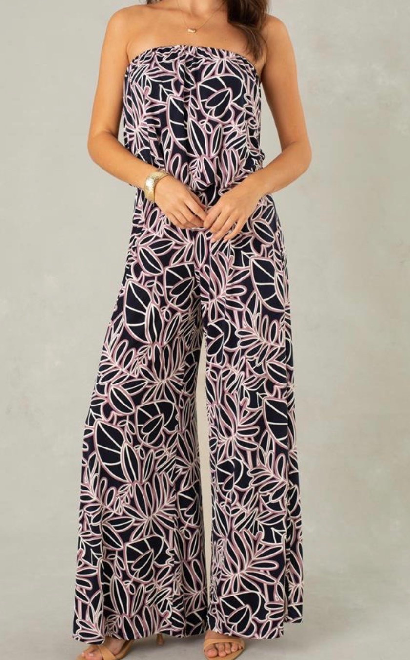 ISLA
ARI STRAPLESS EASY JUMPSUIT