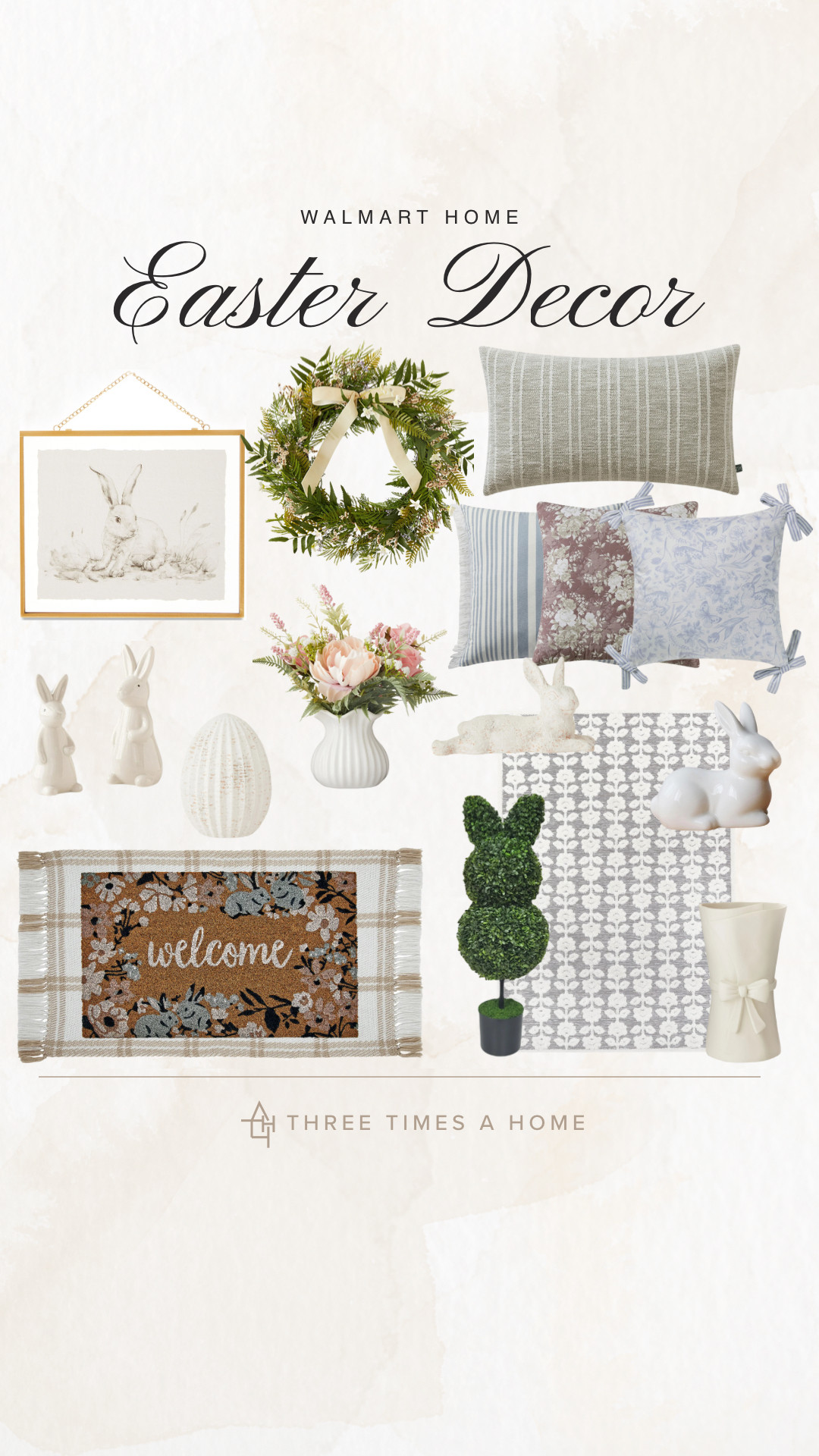 New Easter home decor at Walmart  

 #LTKMostLoved #LTKSeasonal #LTKHome