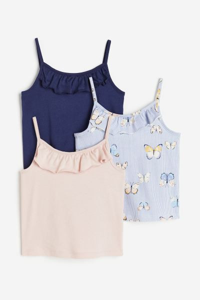 3-pack Cotton Tank Tops | H&M (US + CA)