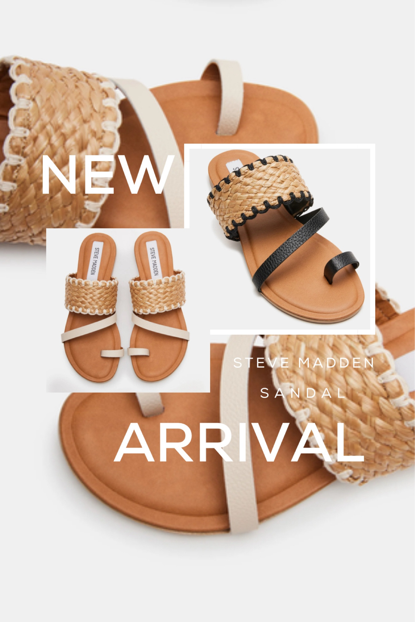 Steve Madden Gondola Sandal in Black and White 🖤🤍

#LTKshoecrush #LTKSpringSale #LTKstyletip