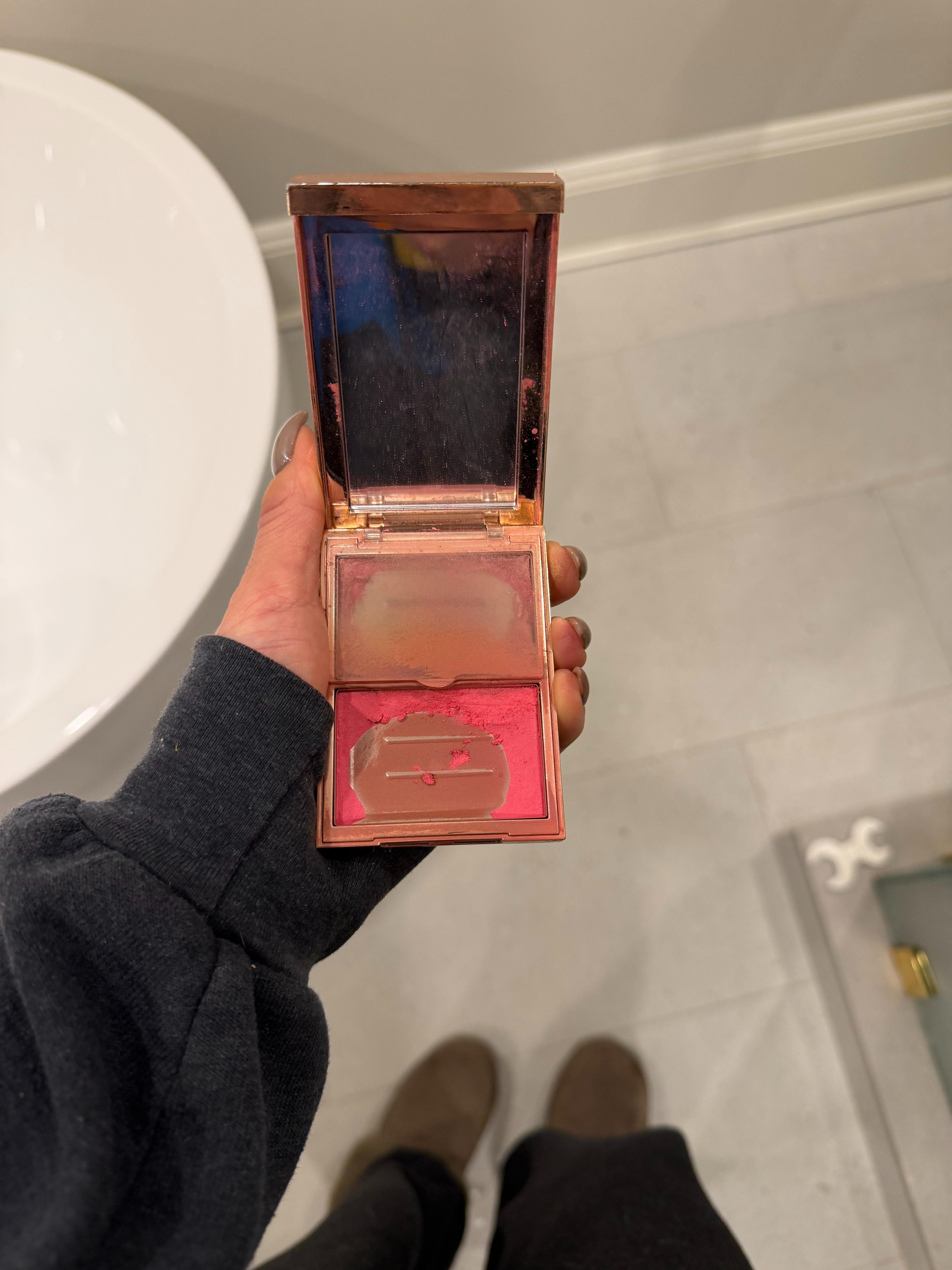 I love an empty! 

This is my third Patrick Ta powder/creme blush duo and I’ll definitely repurchase. 

This shade is “She’s That Girl,” but I also love “She’s Flushed” and “She Goes to the Gym.” 

I always layer powder first, then cream on top, and this formula lasts so well. 

 

#LTKValentine #LTKgrwm #LTKBeauty