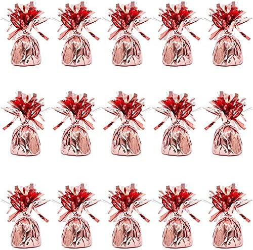 Rose Gold Balloon Weights (15 Pack) | Amazon (US)