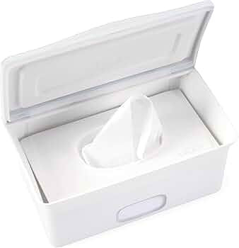 Ubbi Baby Wipes Dispenser | Baby Wipes Case | Baby Wipes Holder with Weighted Plate, Keeps Wipes ... | Amazon (US)