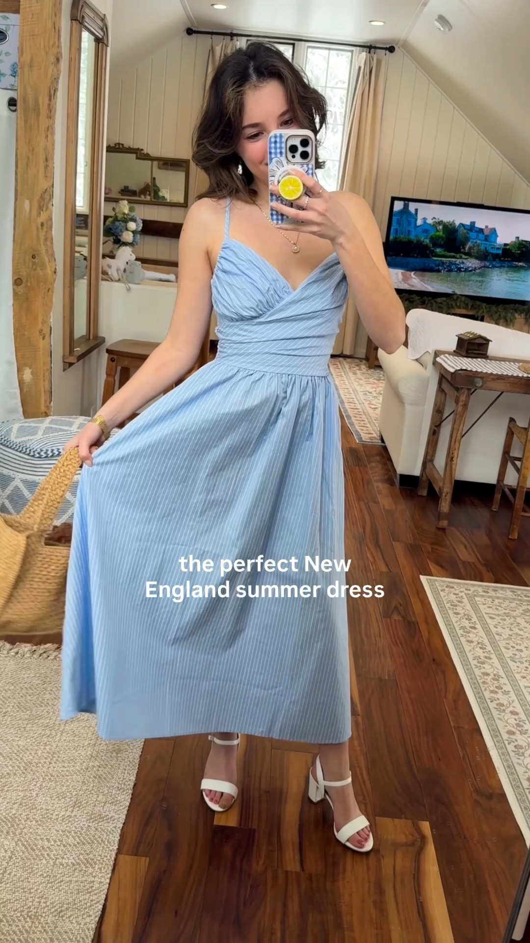 The perfect blue and white striped maxi dress for summer! 🌊🤍🌞 @Lady Black Tie  I am wearing S and I am 5 foot 3! 🌊

Coastal granddaughter / coastal grandmother / coastal style / preppy style / classic style / spring outfit / summer outfit / summer dress / spring dress / spring maxi dress / blue stripe long dress / blue stripe dress / blue and white dress 



#LTKootd #LTKgrwm #LTKSeasonal