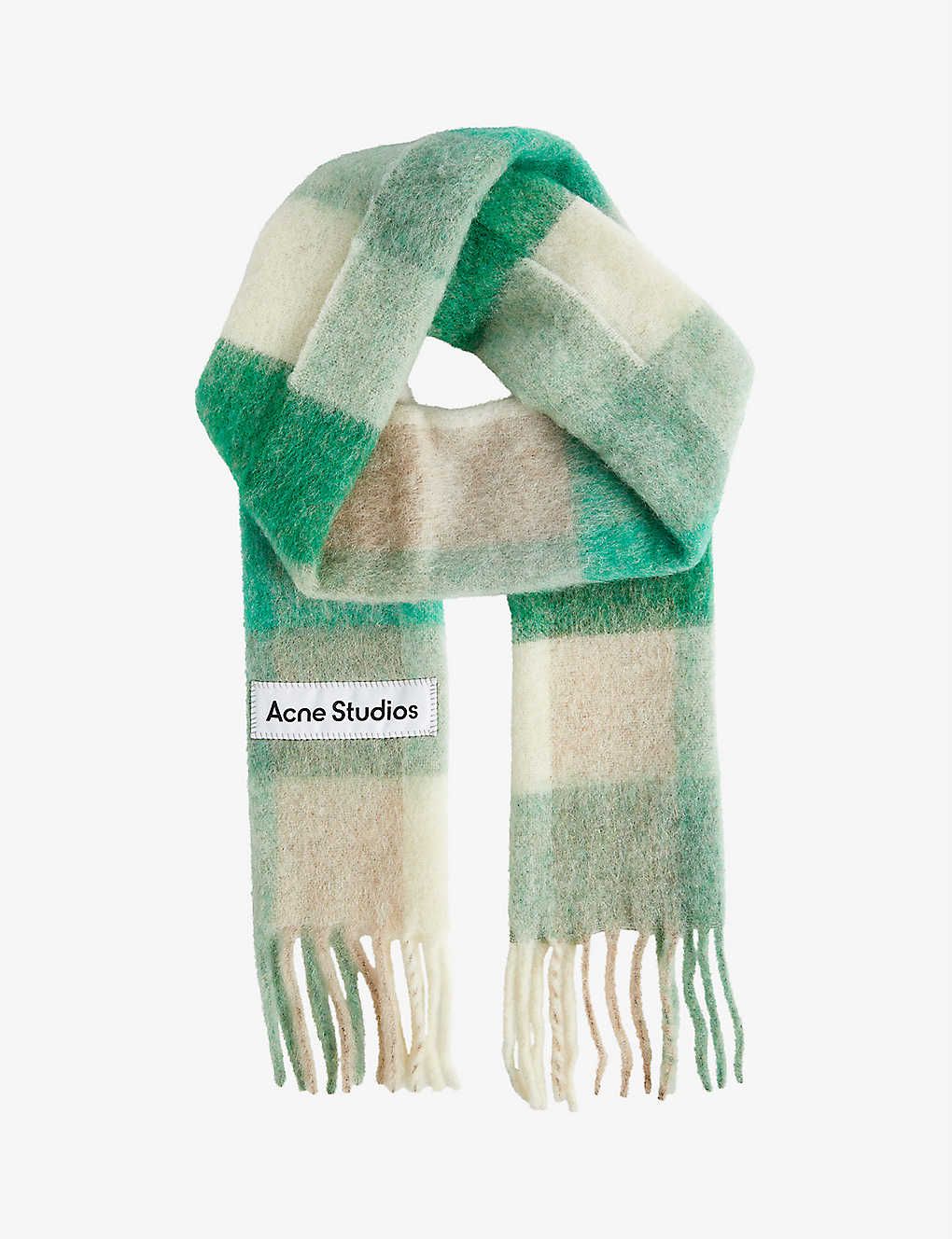 Vally wool-blend scarf | Selfridges