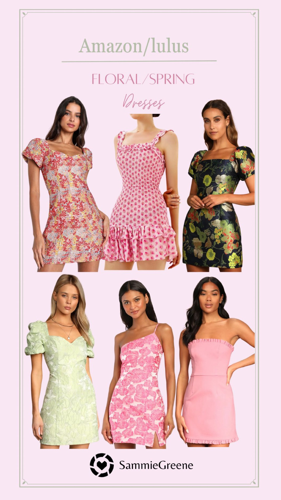 AMAZON/LULUS FLORAL/SPRING DRESS 

#LTKwedding #LTKworkwear #LTKSpringSale
